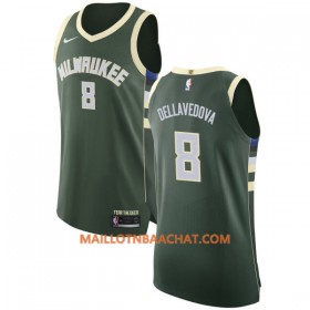 Maillot NBA Milwaukee Bucks Matthew Dellavedova 8 Nike 2017-18 Vert Swingman - Homme